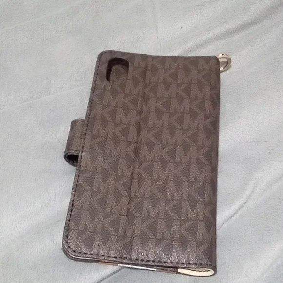 Michael Kors Brown and Orange IPhone X Case - Picture 3 of 3